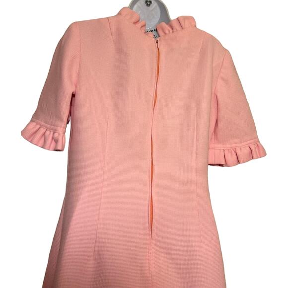 Vtg Pretty In Pink Dress, Homemade Sz Small,60’s-70’s - Picture 9 of 9